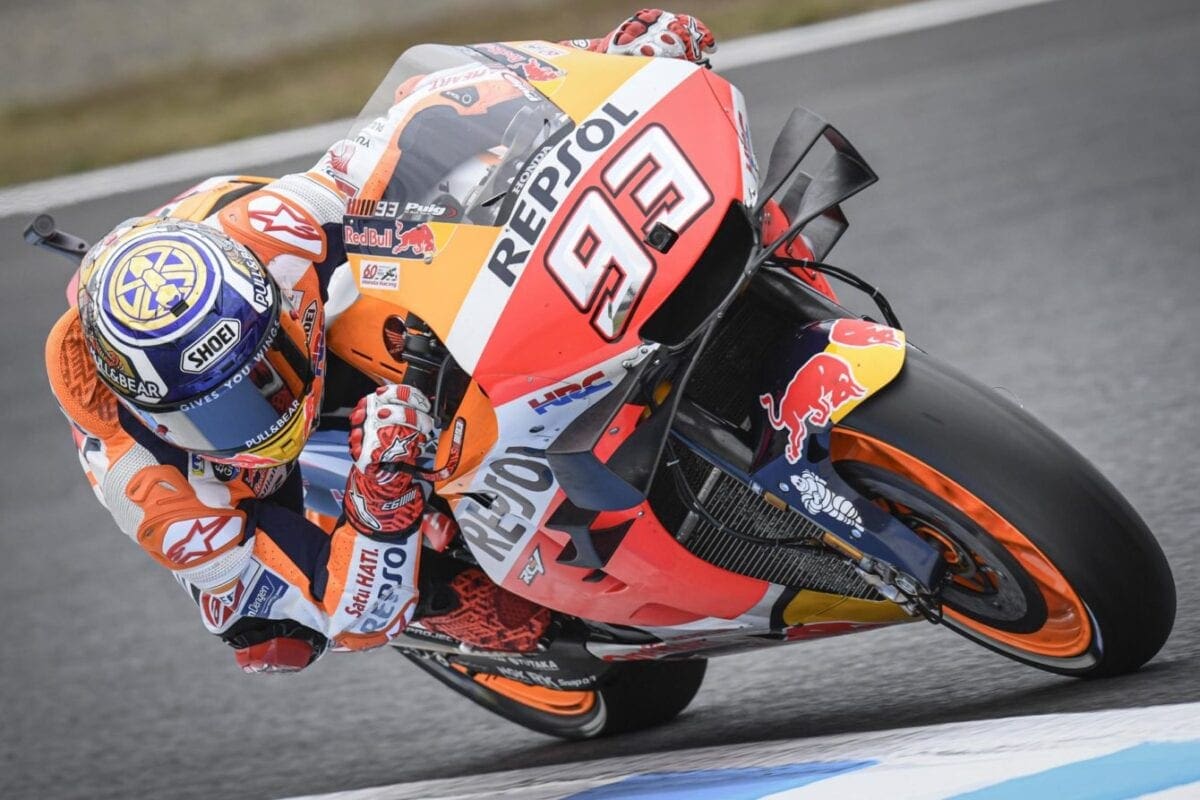 MotoGP: Marquez wins at Motegi and clinches manufacturers title for Honda in the process.