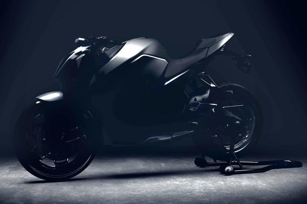 Ultraviolette's F77 electric motorcycle. 