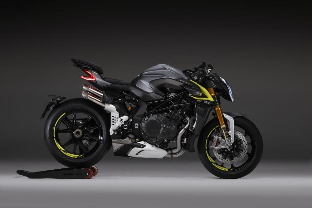 The Brutale 1000RR from MV Agusta isn't exactly a subtle motorcycle, is it? 