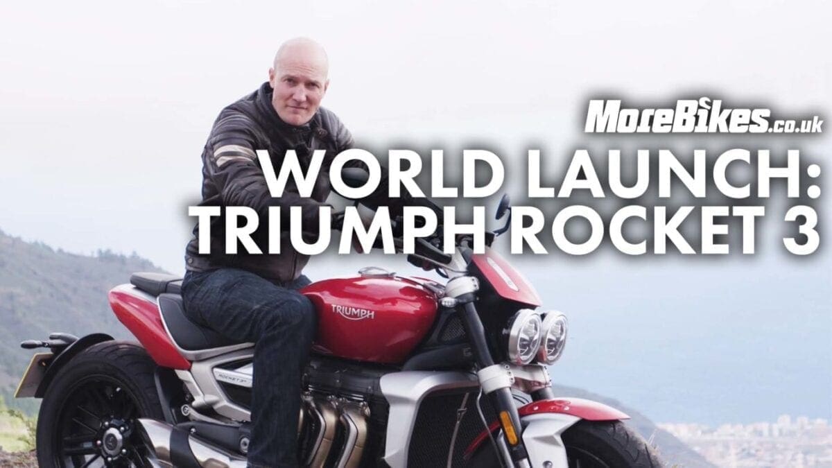 WORLD LAUNCH: Triumph Rocket 3 2020