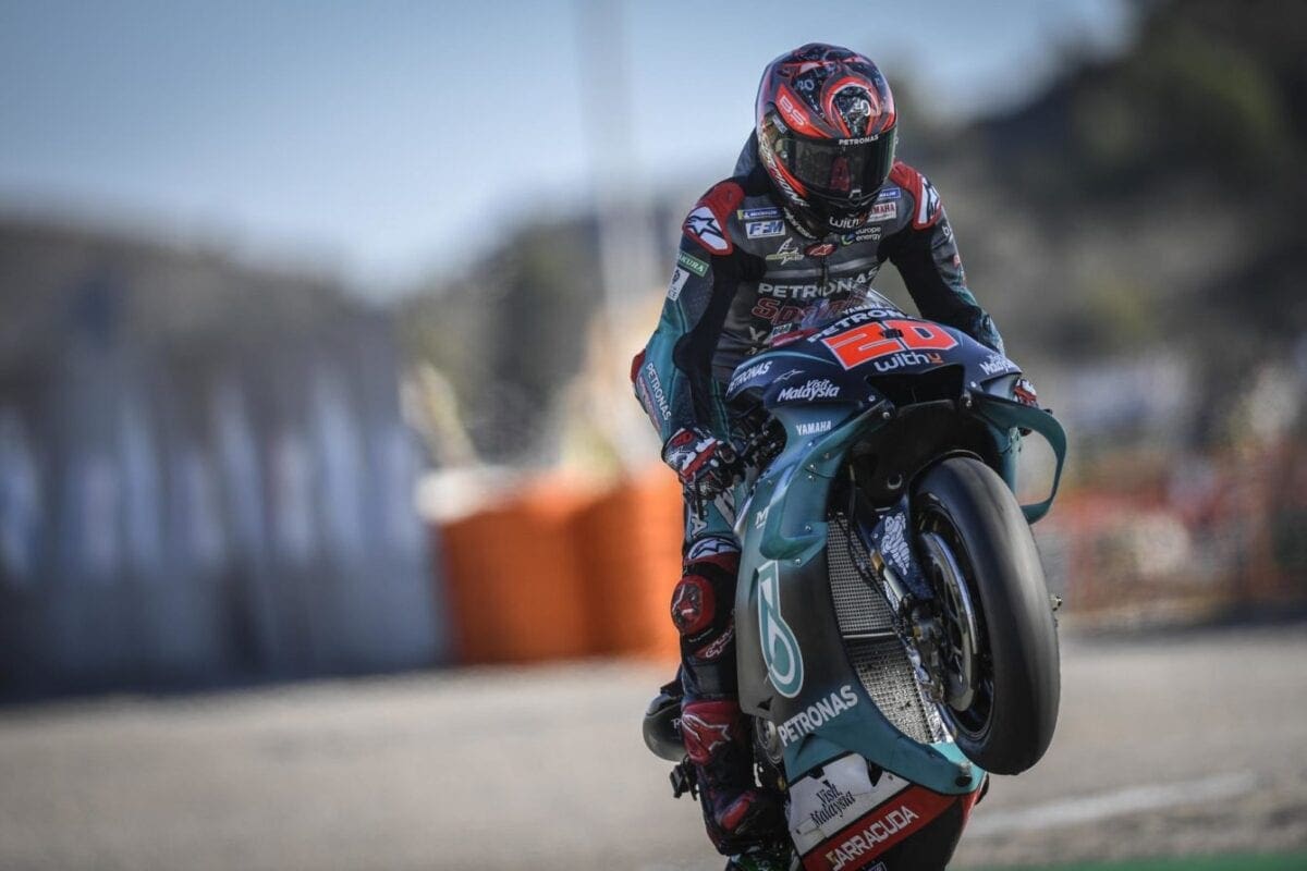 MotoGP: Fabio Quartararo takes POLE POSITION for the final race of the season at Valencia.
