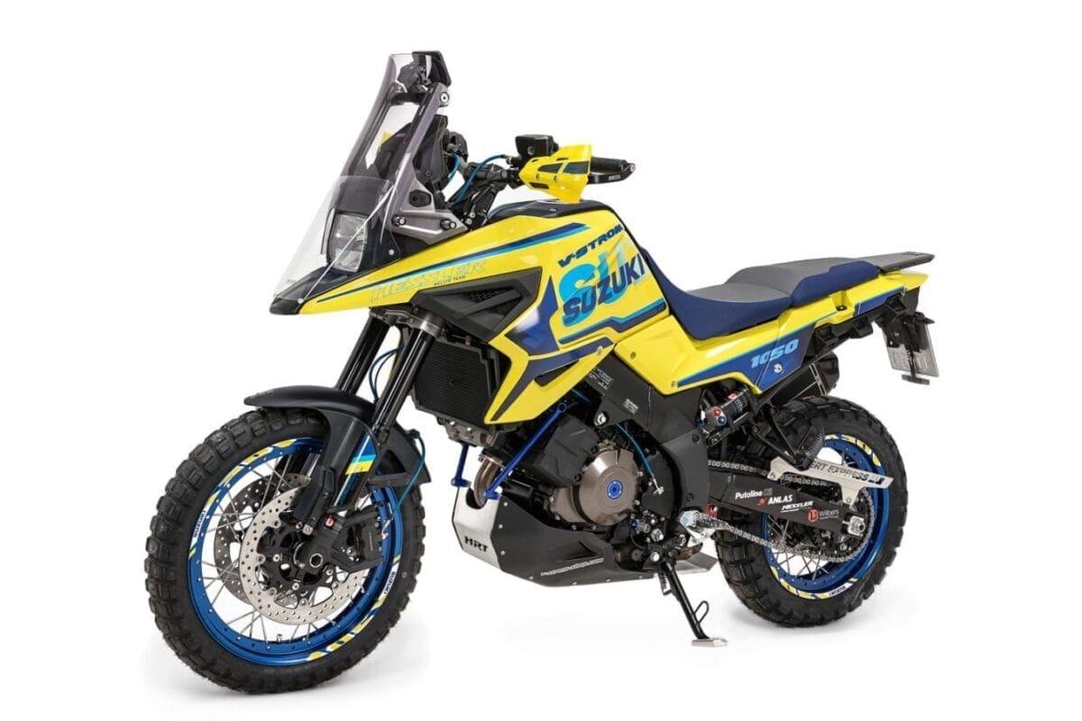 HRT's kit for the Suzuki V-Strom 1050XT motorcycle