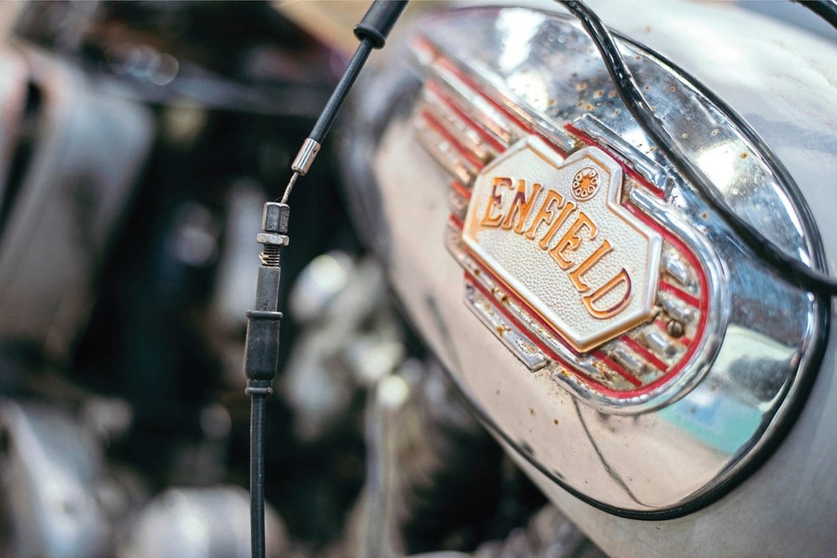 Royal Enfield at the Bristol Classic Bike Show