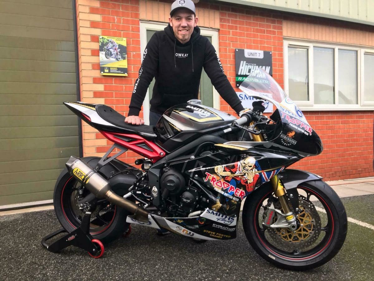 Peter Hickman’s Triumph Daytona 675R TT racer from 2017 is up for SALE. And YOU can OWN it.