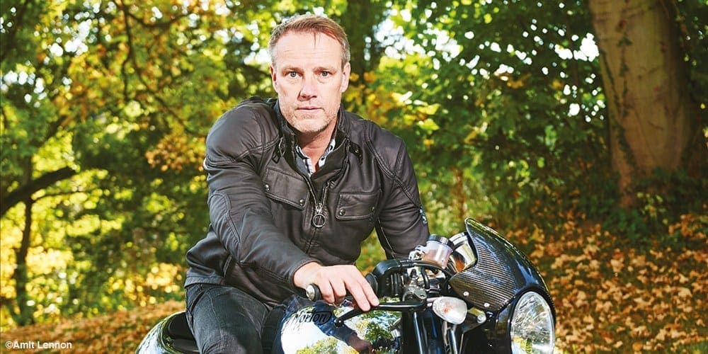 Stuart Garner, boss of Norton Motorcycles.