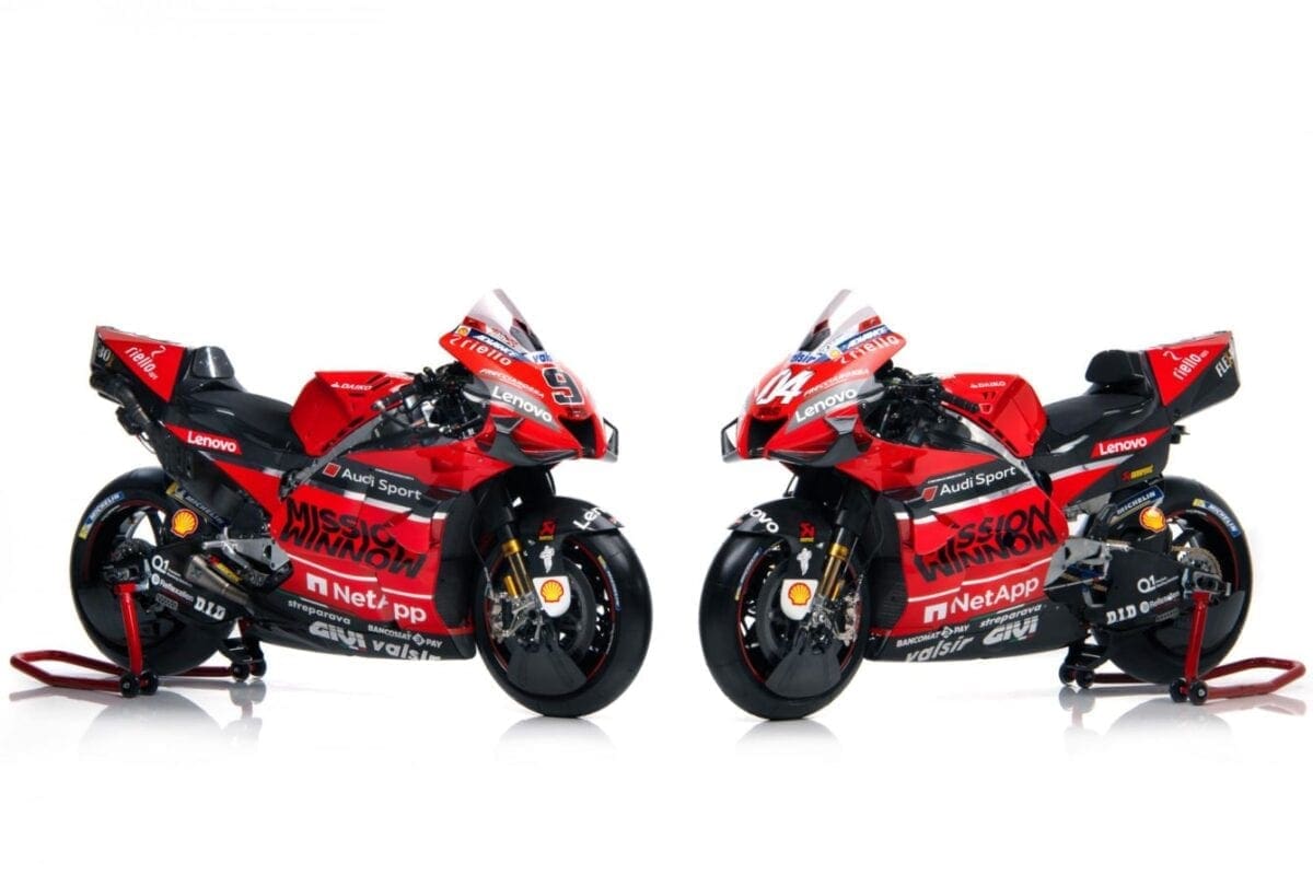 MotoGP: Ducati unveils its Desmosedici GP race bike for 2020. MEGA gallery and TECH SPECS.