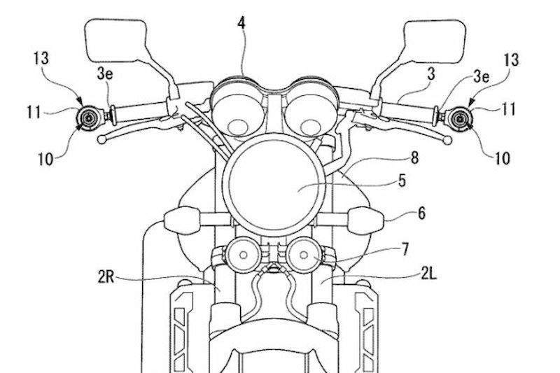 Honda and Kawasaki’s PATENTS for cameras and sensors on its motorcycles