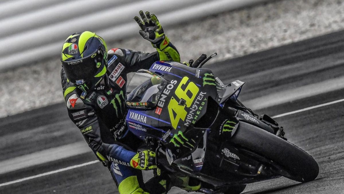 If he's not fast enough by the middle of the season, Valentino Rossi says he'll finish at the end of the year. 
