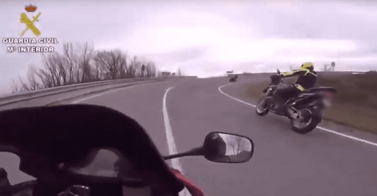 Who needs enemies when you’ve got friends like these? Biker uploads video of raucous ride. Him and his mates get points on their licence and a hefty fine. 