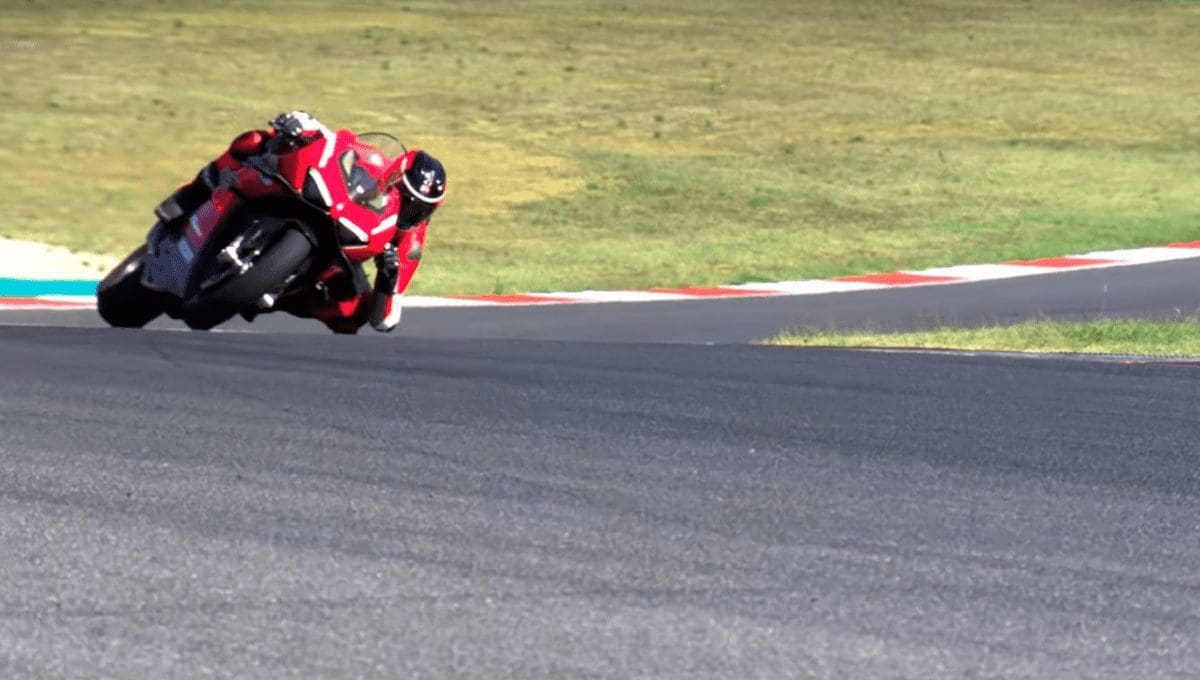 The fella's on it at Portimao... well, you would be, wouldn't you? 
