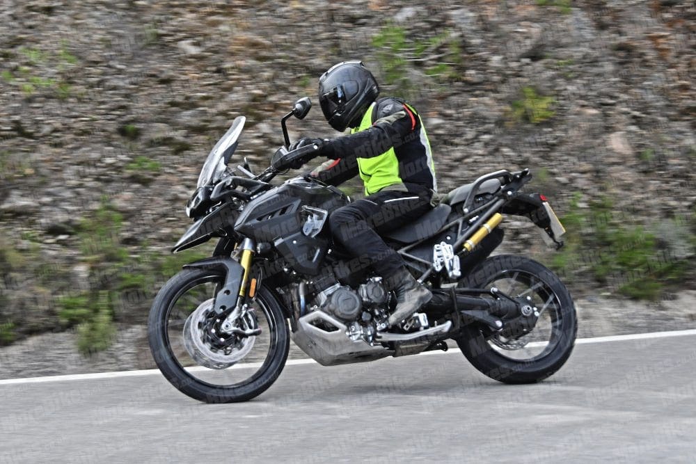 CAUGHT! Here’s our SPY SHOTS of Triumph’s secret 1200 Tiger in secret tests