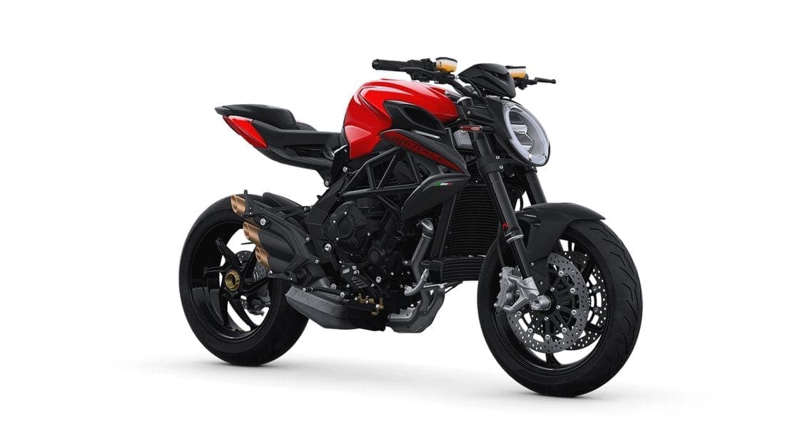 MV Agusta reveals TWO A2-licence motorcycles. Restricted F3 675 and Brutale 800 Rosso available for 2020.