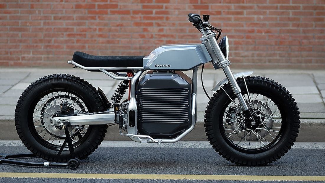 Switch Motorcycles eScrambler concept. Coming for 2022.