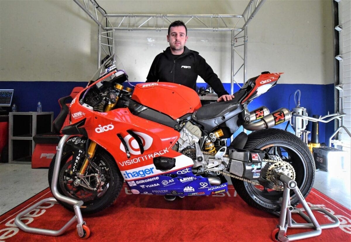 Roads 2020: Michael Dunlop to ride VisionTrack Ducati at this year's TT and the North West 200!
