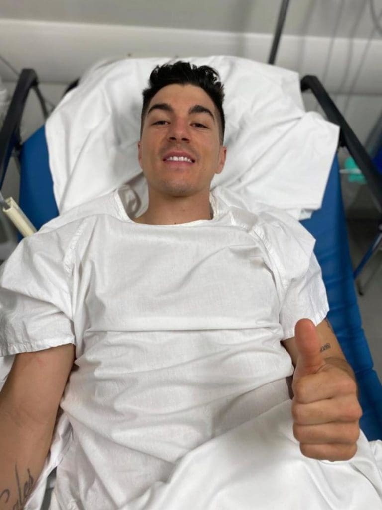 MotoGP: UPDATE Maverick Vinales’ ankle ISN’T broken. Hospital says it’s banged up but no breaks. Phew.