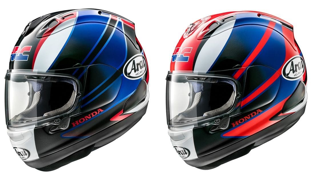 NEW GEAR: Arai’s Honda Fireblade-inspired helmet. Get YOURS now.