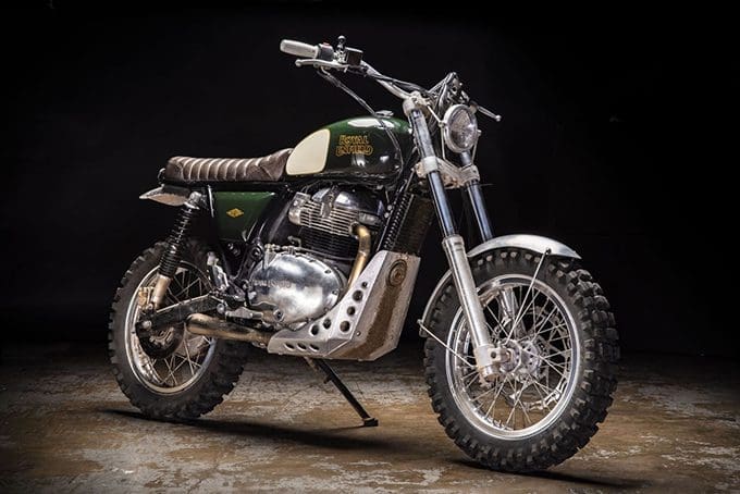 RUMOURED: Royal Enfield’s working on a 650cc scrambler.
