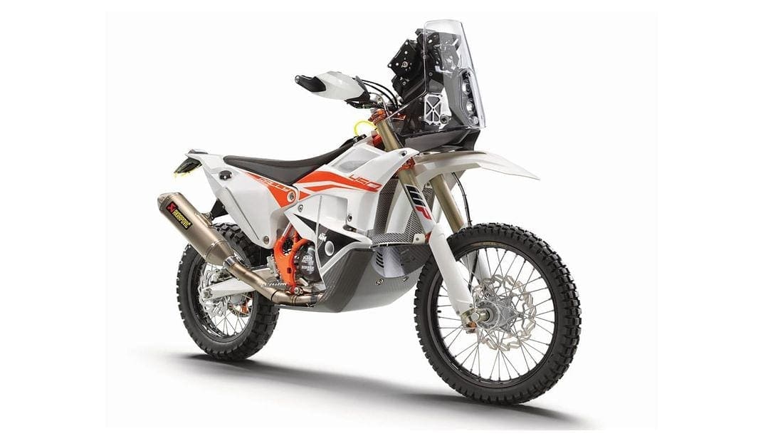 KTM’s latest 450 Rally Replica. The closest YOU can get to a factory Dakar racer.