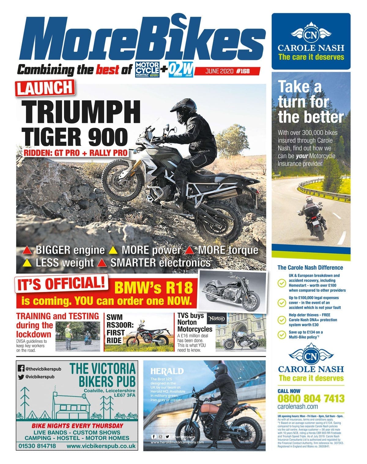 What’s inside the June edition of MoreBikes?