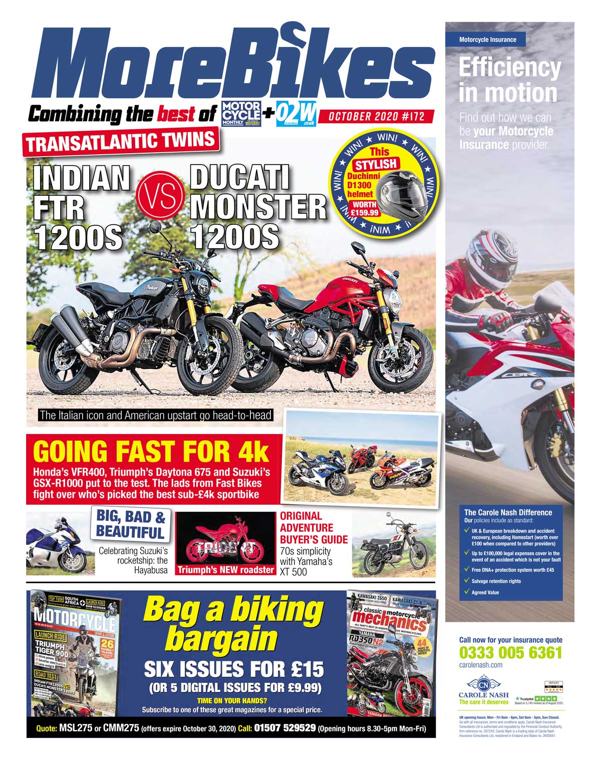 PREVIEW: October edition of MoreBikes