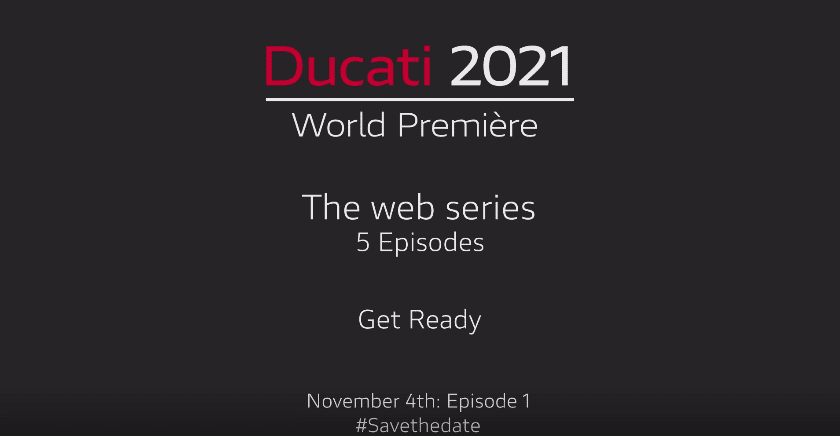 Ducati to launch 2021 models in new web-series