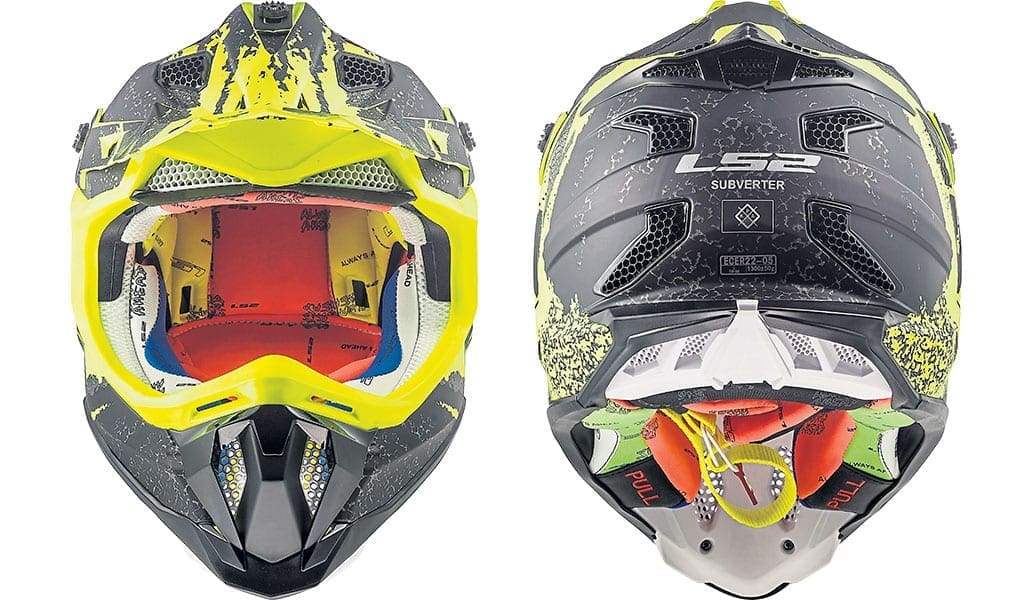 LS2 subverter motocross helmet