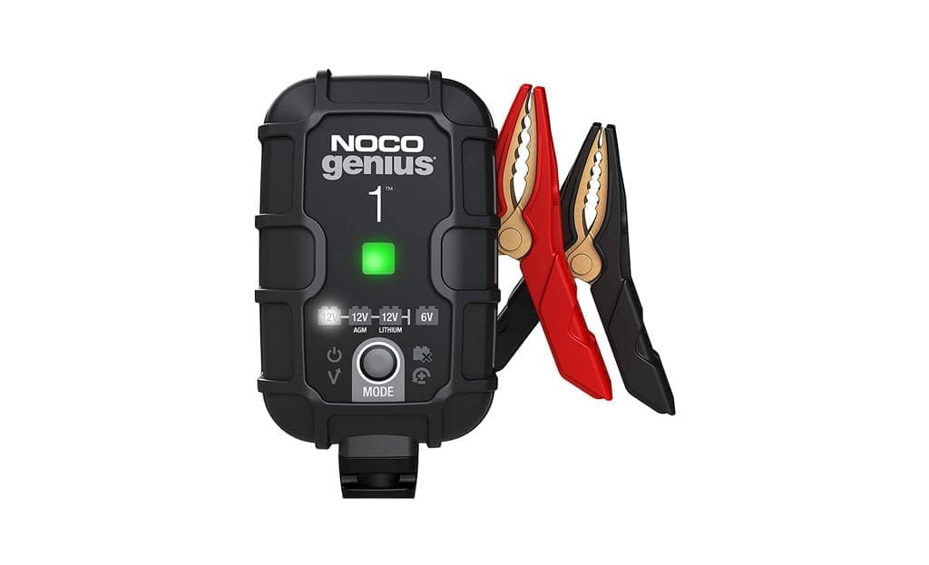 The NOCO GENIUS1 charger.