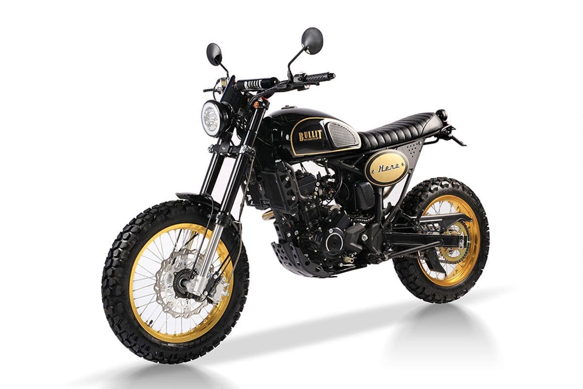 Bullit Motorcycles unveil scrambler-style Hero 250 for 2021