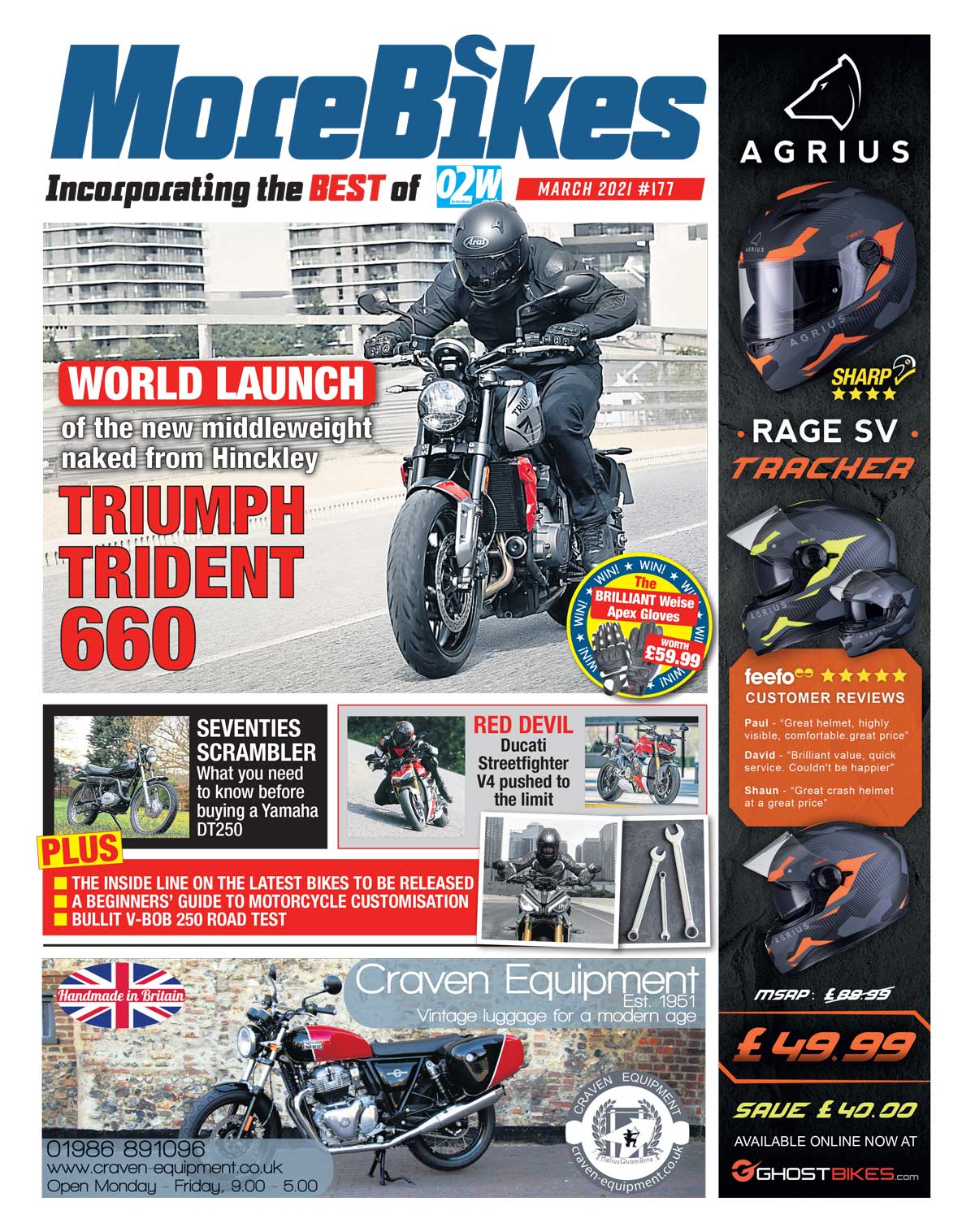 PREVIEW: March issue of MoreBikes newspaper