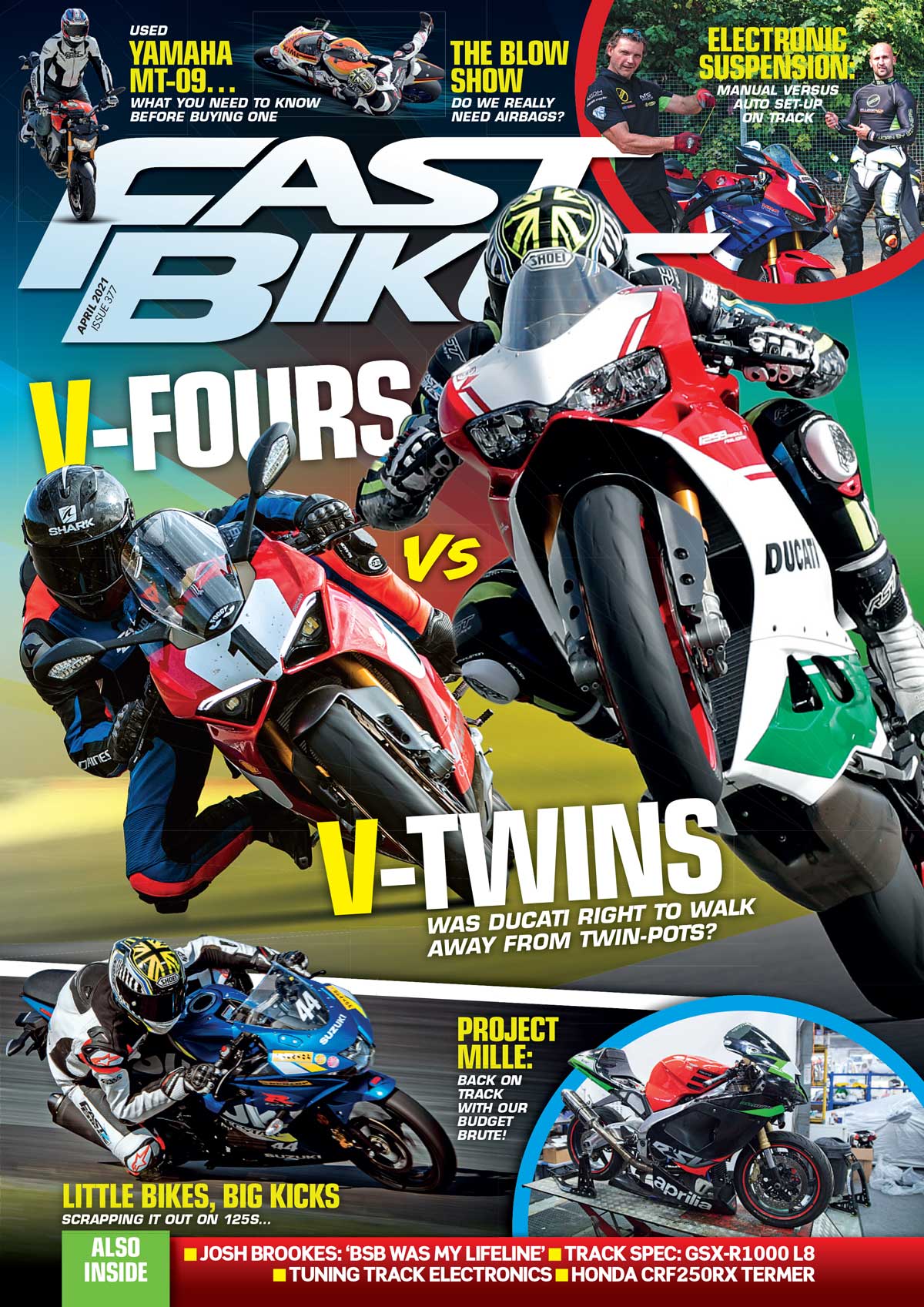 PREVIEW: April issue of Fast Bikes magazine