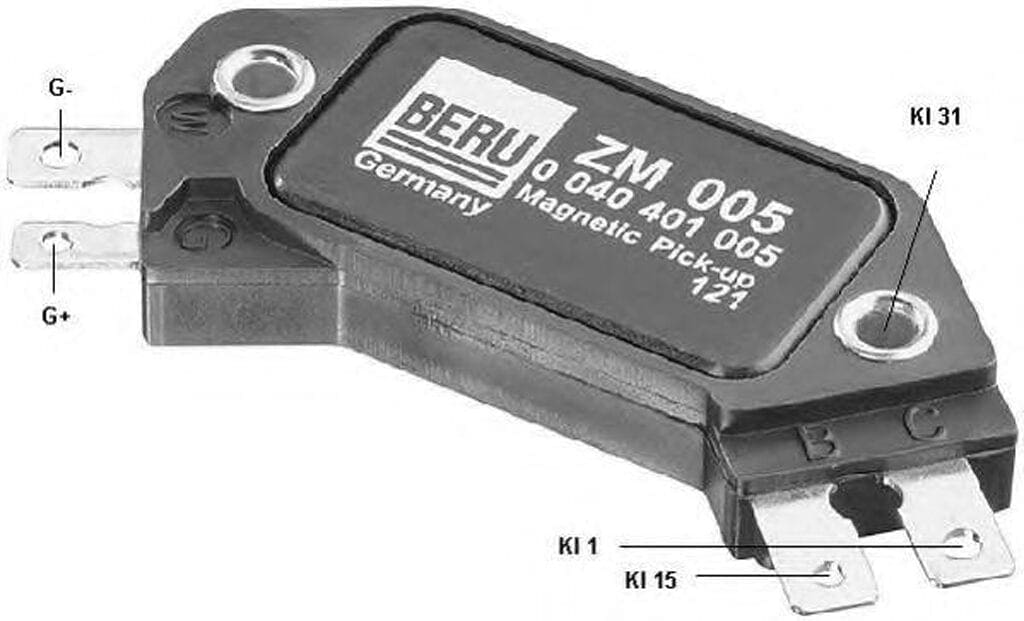Beru ZM005 / 0040401005 Ignition Module Replaces 4419628
