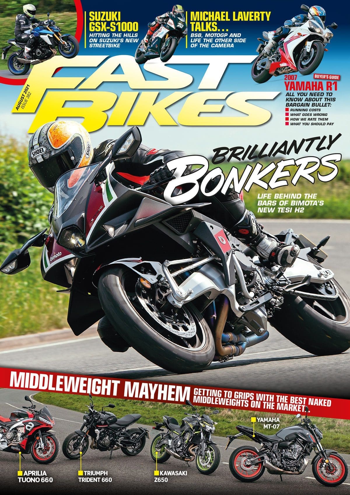 PREVIEW: August issue of Fast Bikes magazine