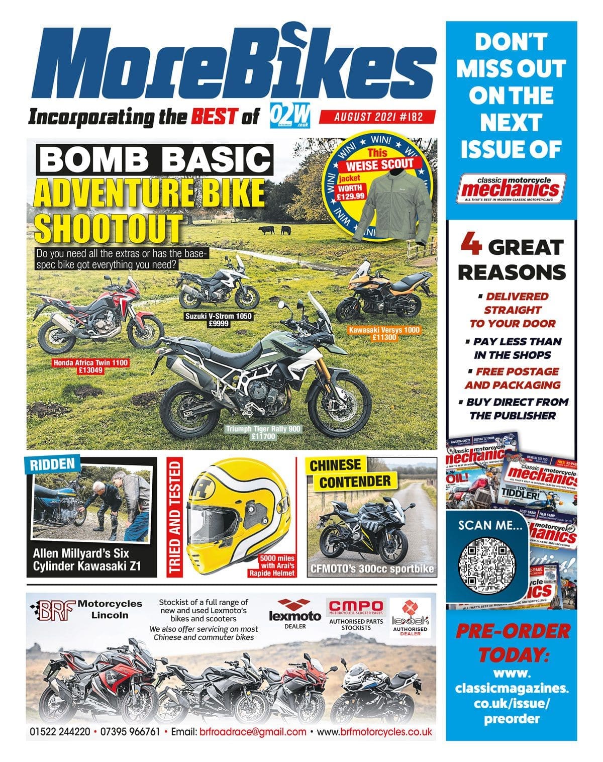 PREVIEW: August issue of MoreBikes newspaper