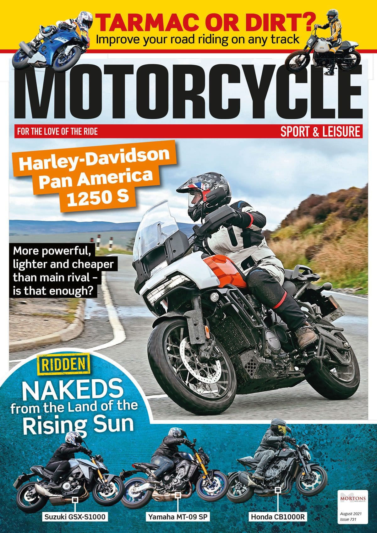 PREVIEW: August issue of Motorcycle Sport & Leisure magazine