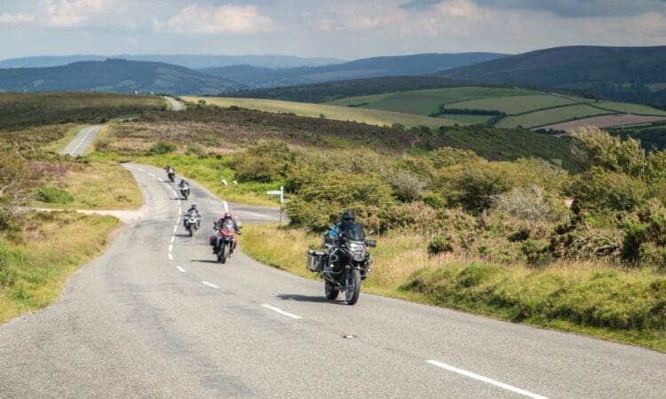 Best motorcycle routes in Dartmoor and Exmoor: maps and .gpx files