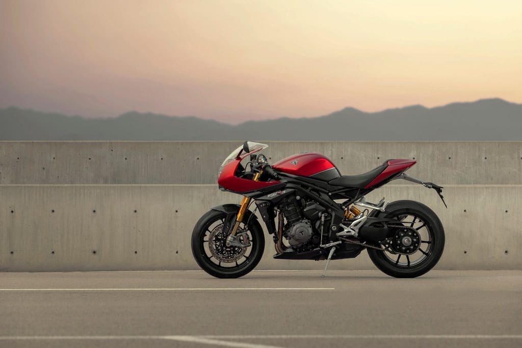 Speed Triple 1200 RR from the side