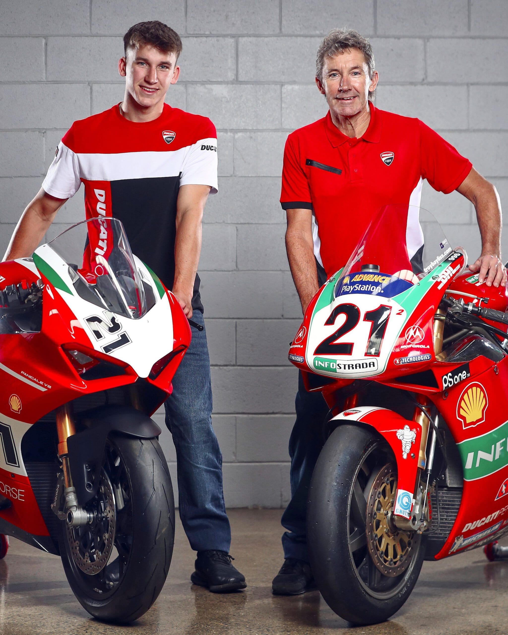 Bayliss is back with Ducati!