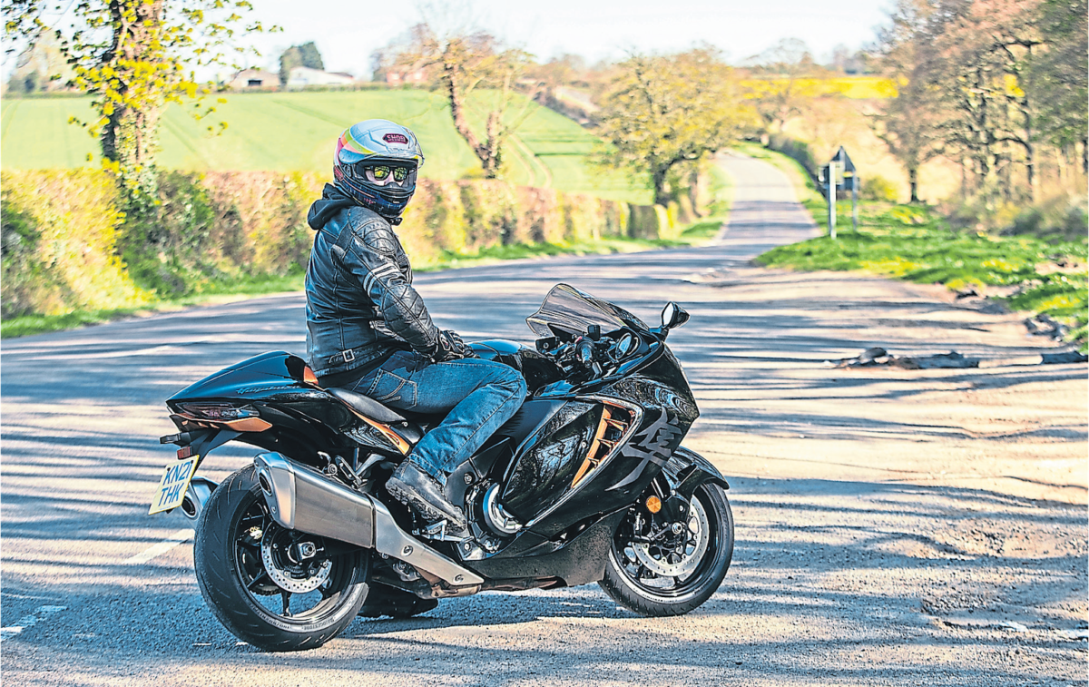 Dave Manning and the Suzuki Hayabusa