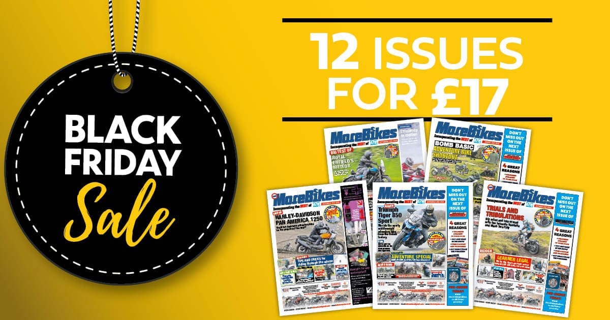 Amazing Black Friday sales on all your favourite modern motorcycle titles at Classic Magazines!