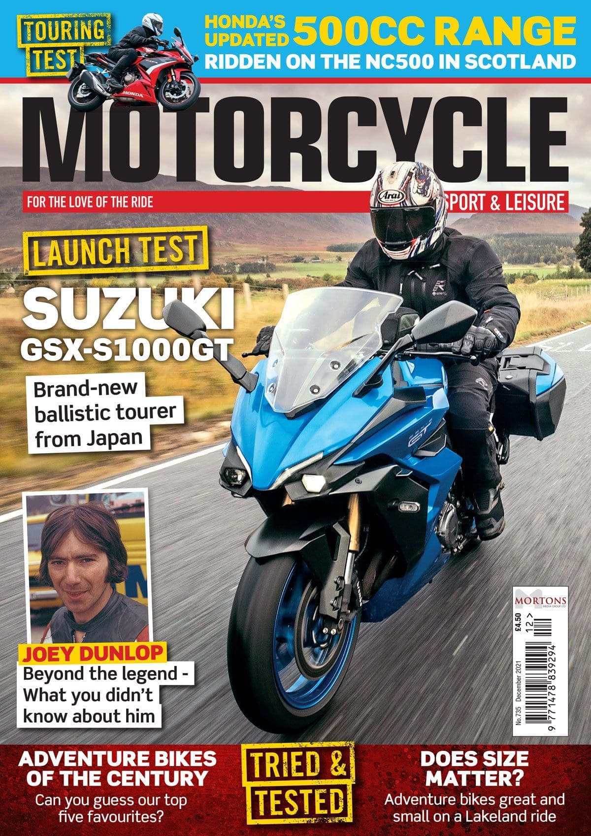 PREVIEW: December issue of Motorcycle Sport & Leisure magazine