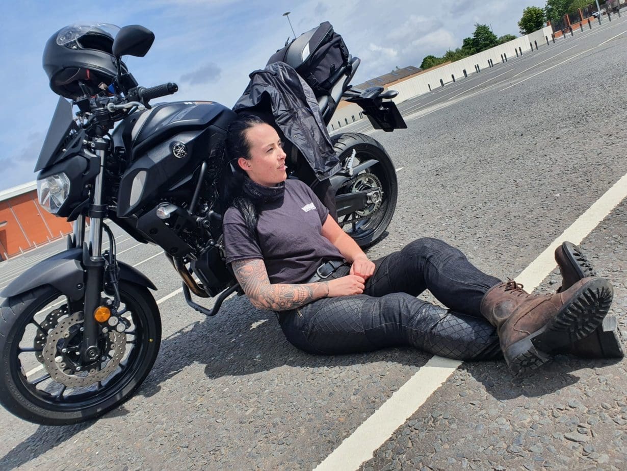 Danielle Darcy, Ladies Who Ride motorcycles