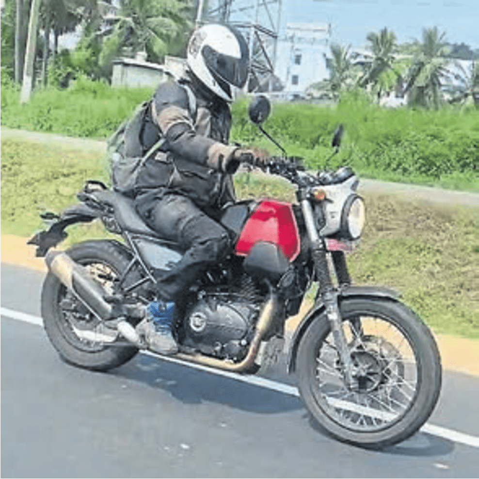 Royal Enfield Scram 411 Spy Shot