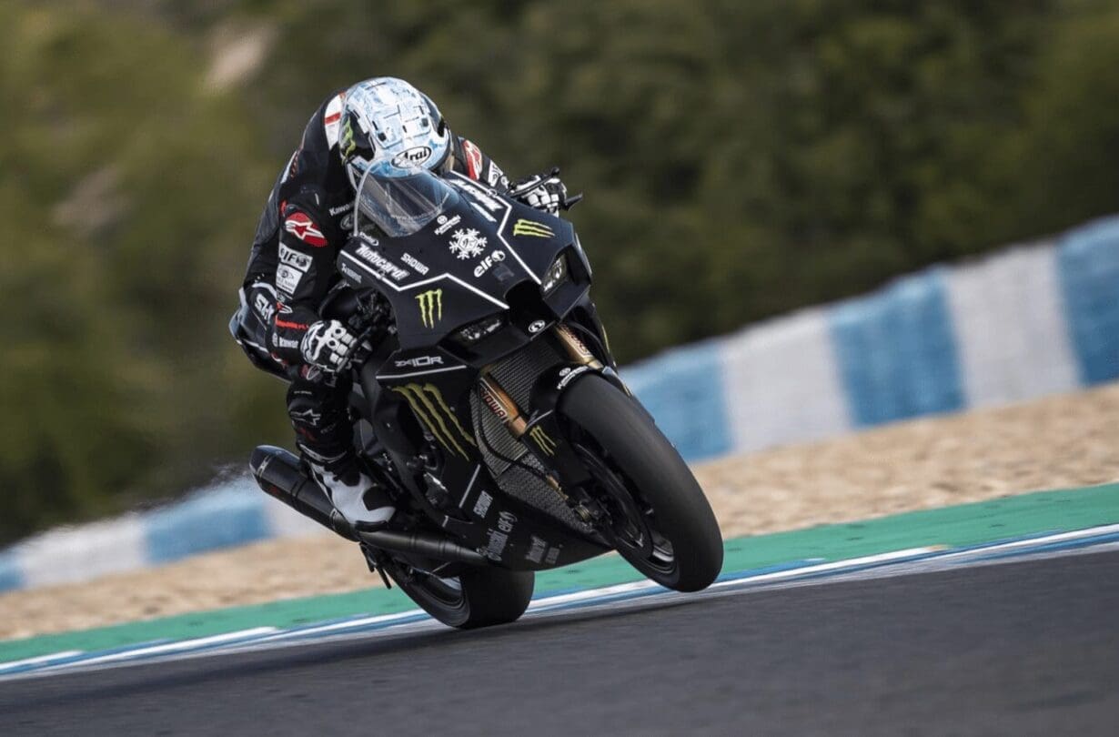 Jerez test WSBK Kawasaki 2022