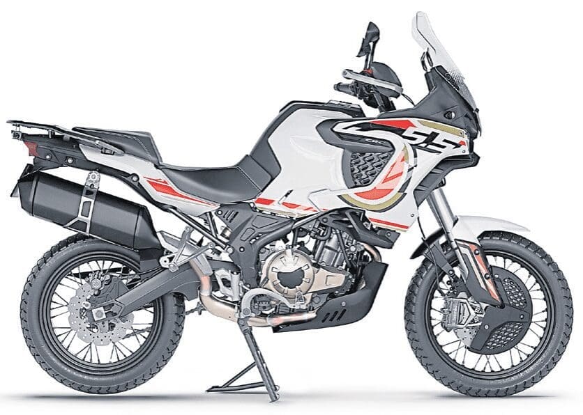 The smaller, road focussed MV Agusta 5.5