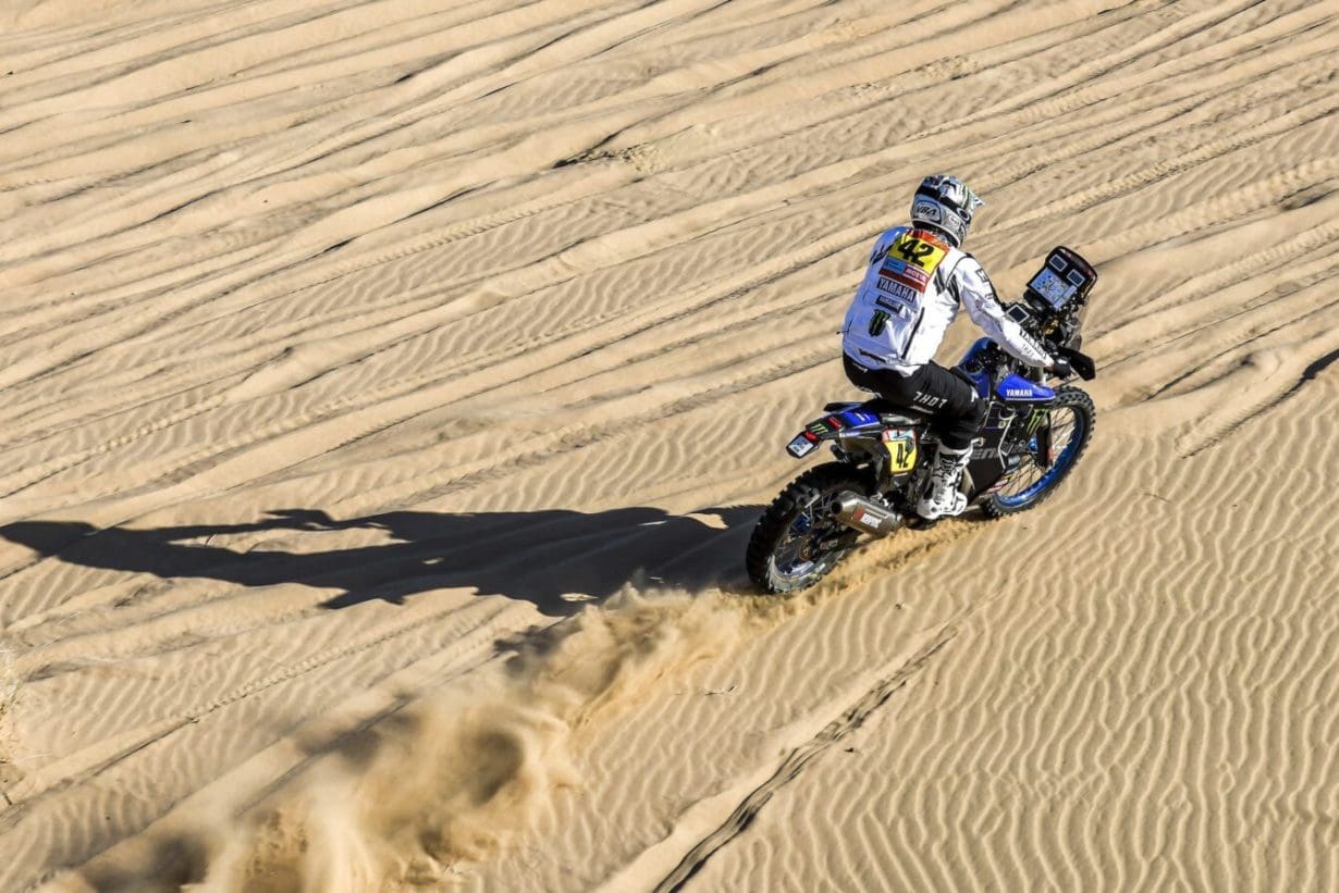 Monster Energy Yamaha Rally Team’s Adrien Van Beveren Moves To Within Four Seconds Of The Dakar Rally Lead