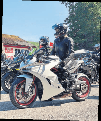 Maja Kenney Ducati Supersport S 2019 ladies who ride motorcycle review