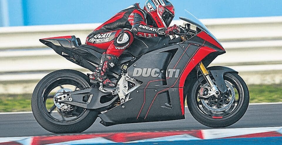 Ducati’s MotoE racer: The V21L