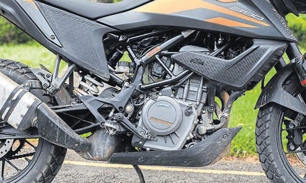 KTM 390 Adventure engine