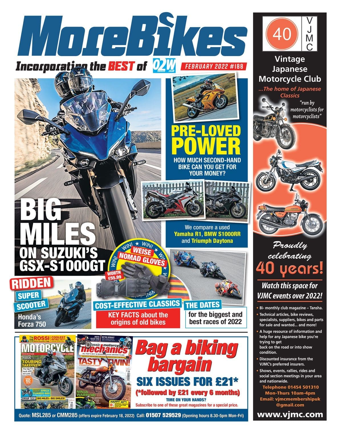 PREVIEW: February issue of MoreBikes newspaper