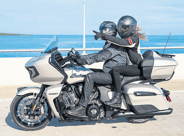 Indian reveals new V-TWIN powered tourer: The Pursuit